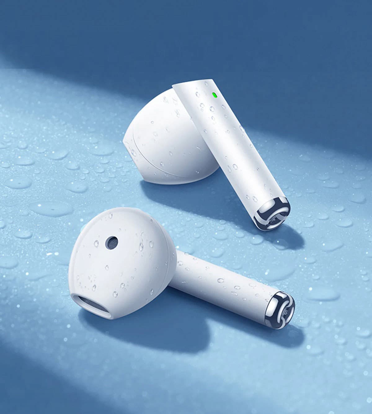 Bezprzewodowe słuchawki TWS Jpods Series IPX4 białe